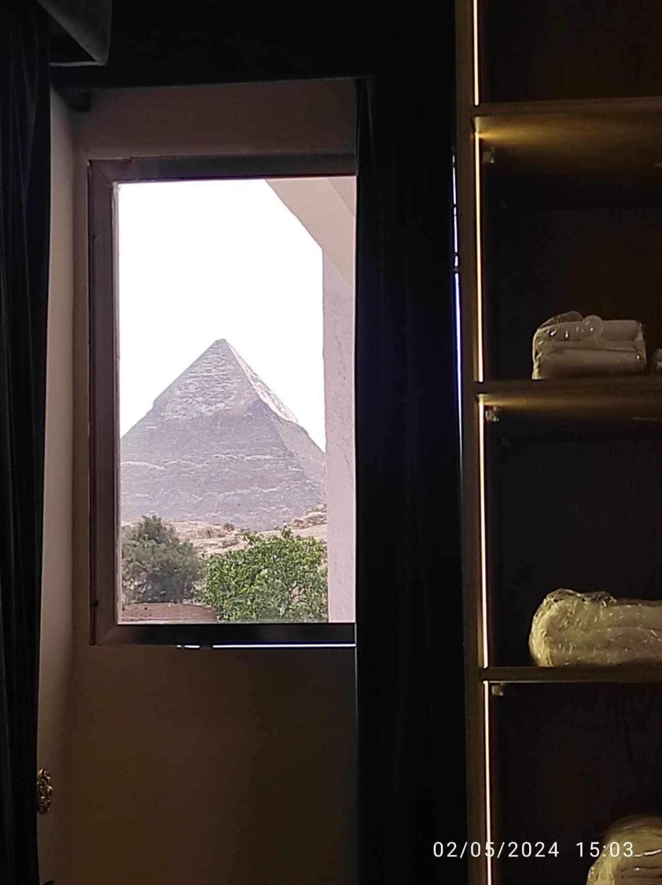Global Pyramids View Inn Kafret el-Gabal المظهر الخارجي الصورة
