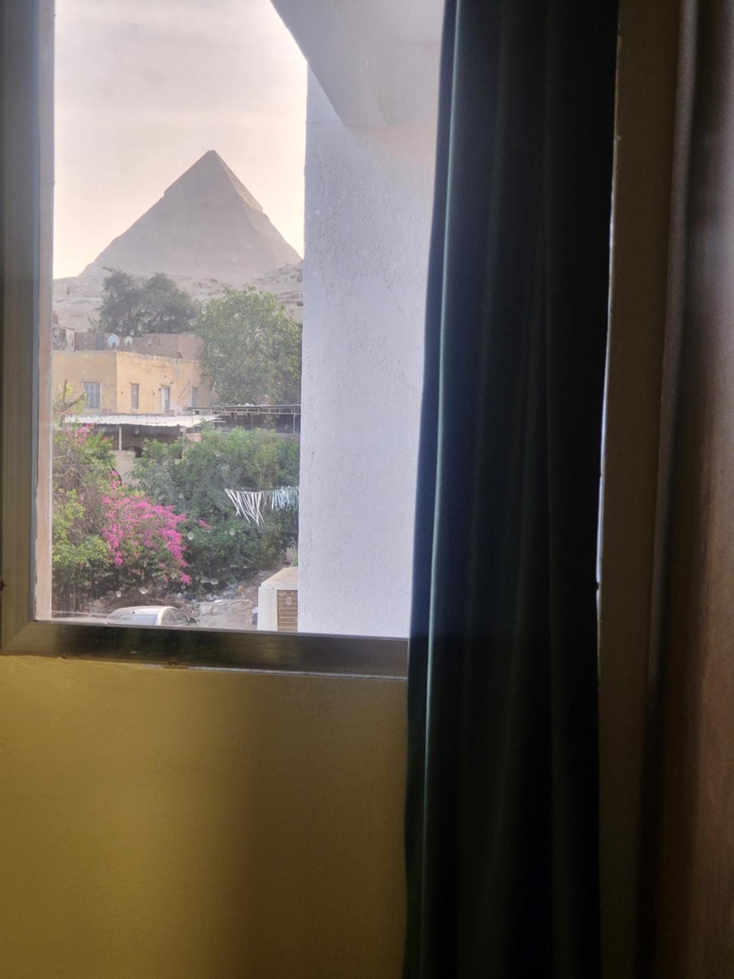 Global Pyramids View Inn Kafret el-Gabal المظهر الخارجي الصورة